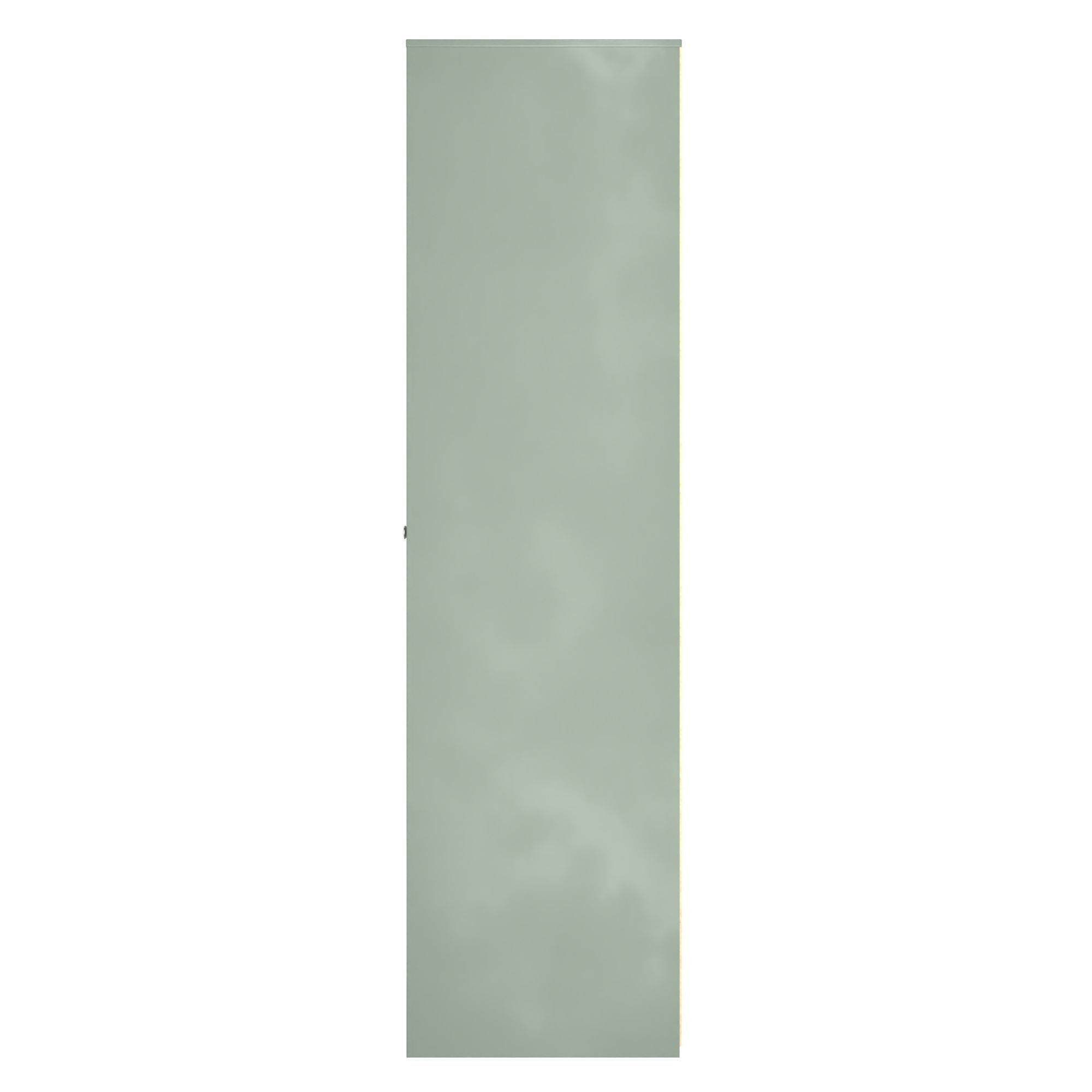 San Jose Ready assembled Contemporary Green Tall Double Wardrobe (H)1960mm (W)740mm (D)520mm