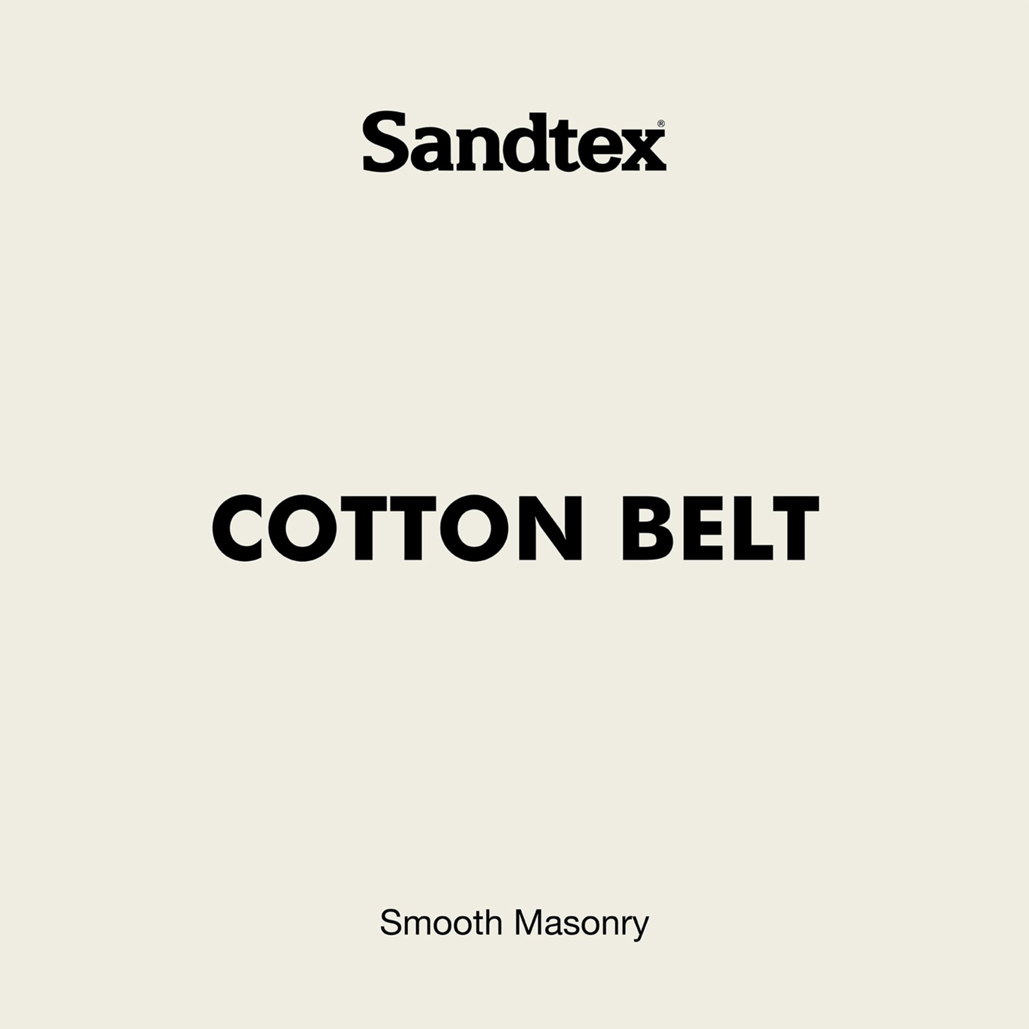 Sandtex Cotton Belt Matt Masonry paint, 5L Tub