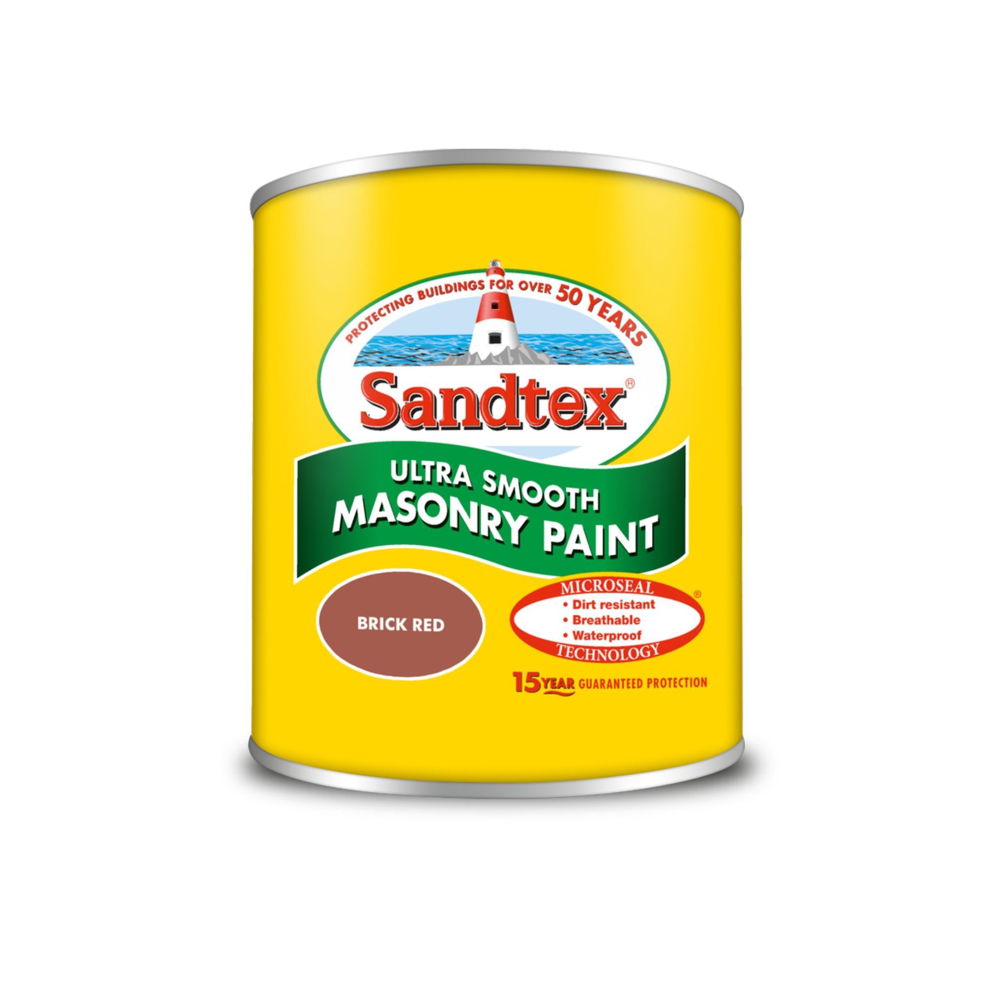 Sandtex Ultra smooth Brick red Masonry paint, 150ml Tester pot Tradepoint