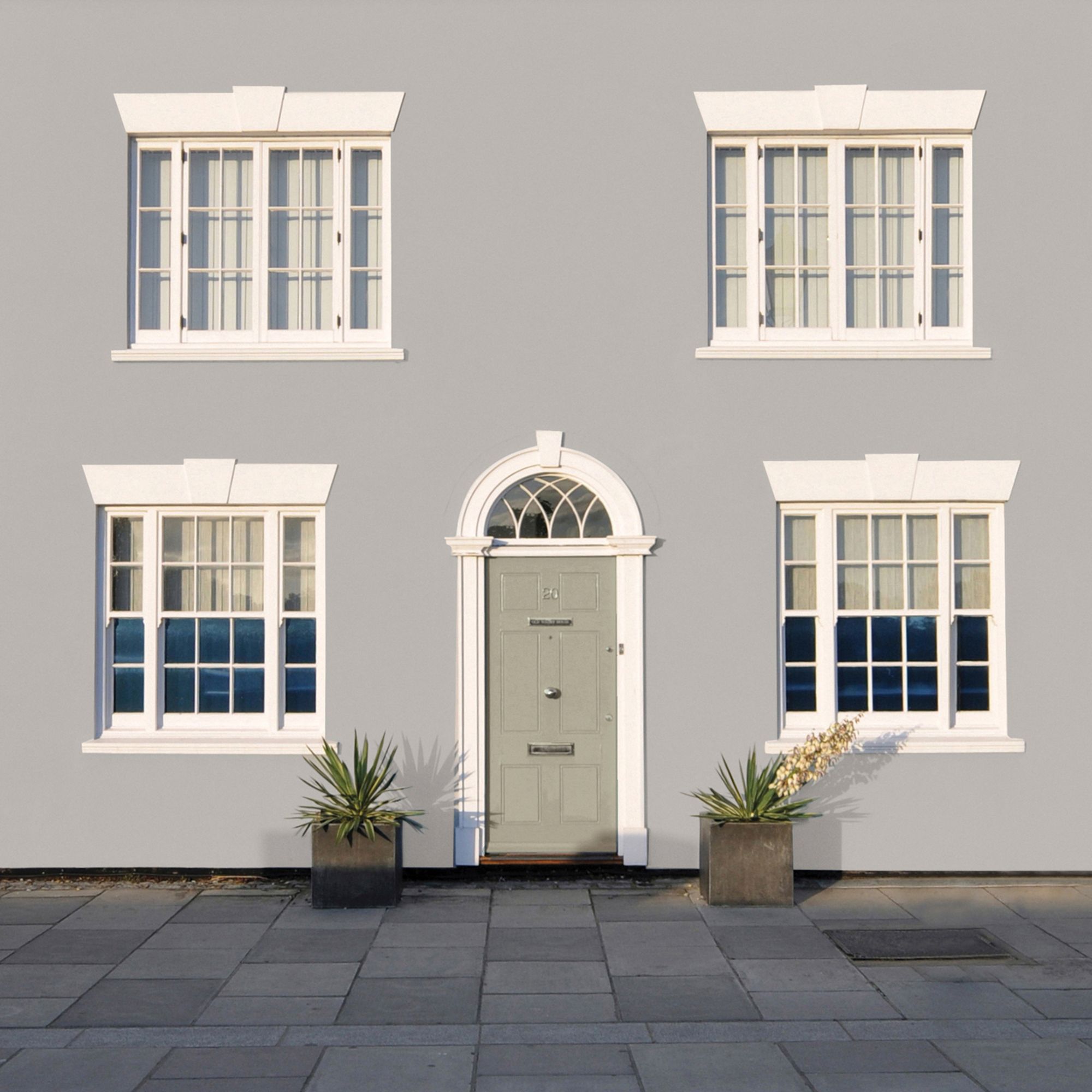 Sandtex Ultra smooth Plymouth grey Masonry paint, 5L