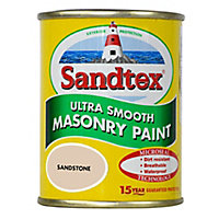 Sandtex Ultra smooth Sandstone Masonry paint, 0.15L Tester pot