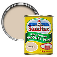 Sandtex Ultra smooth Sandstone Masonry paint, 150ml Tester pot
