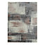 Sansa Multicolour Abstract Rug 150cmx80cm