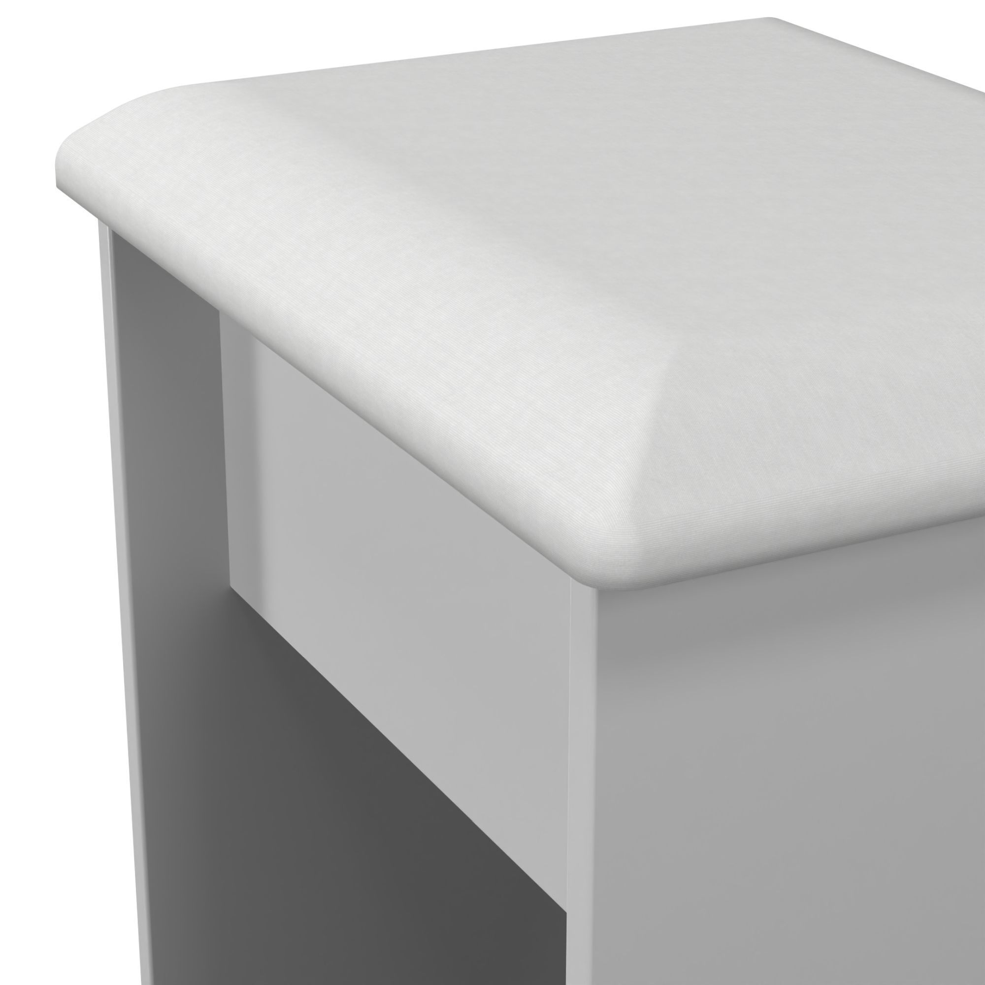 Santander Grey Wooden Dressing table stool