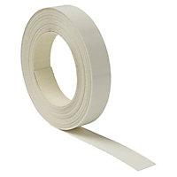 Santini Gloss Grey Worktop edging tape, (L)10m