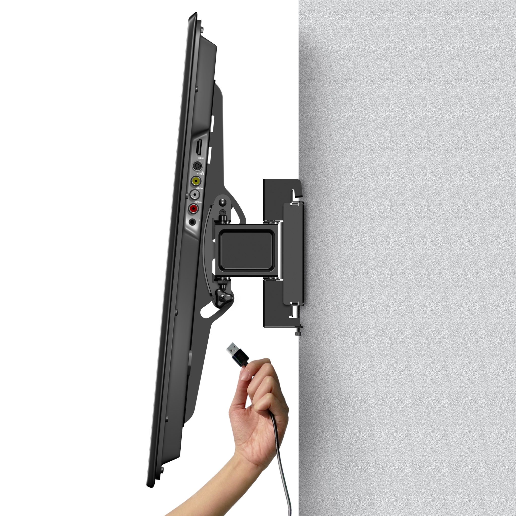 Sanus Swivel & tilt Low Large TV wall mount, 32-70"