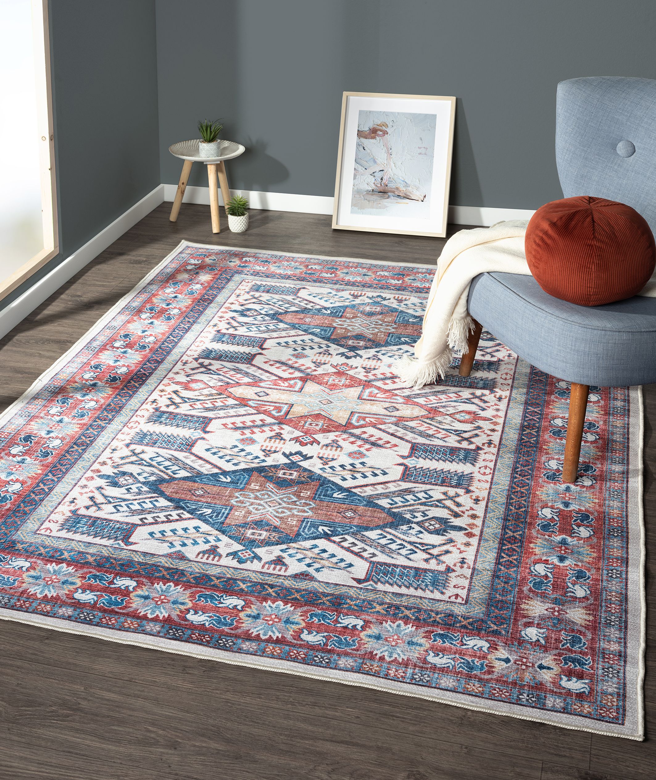 Sara Multi Traditional Rug 170cmx120cm