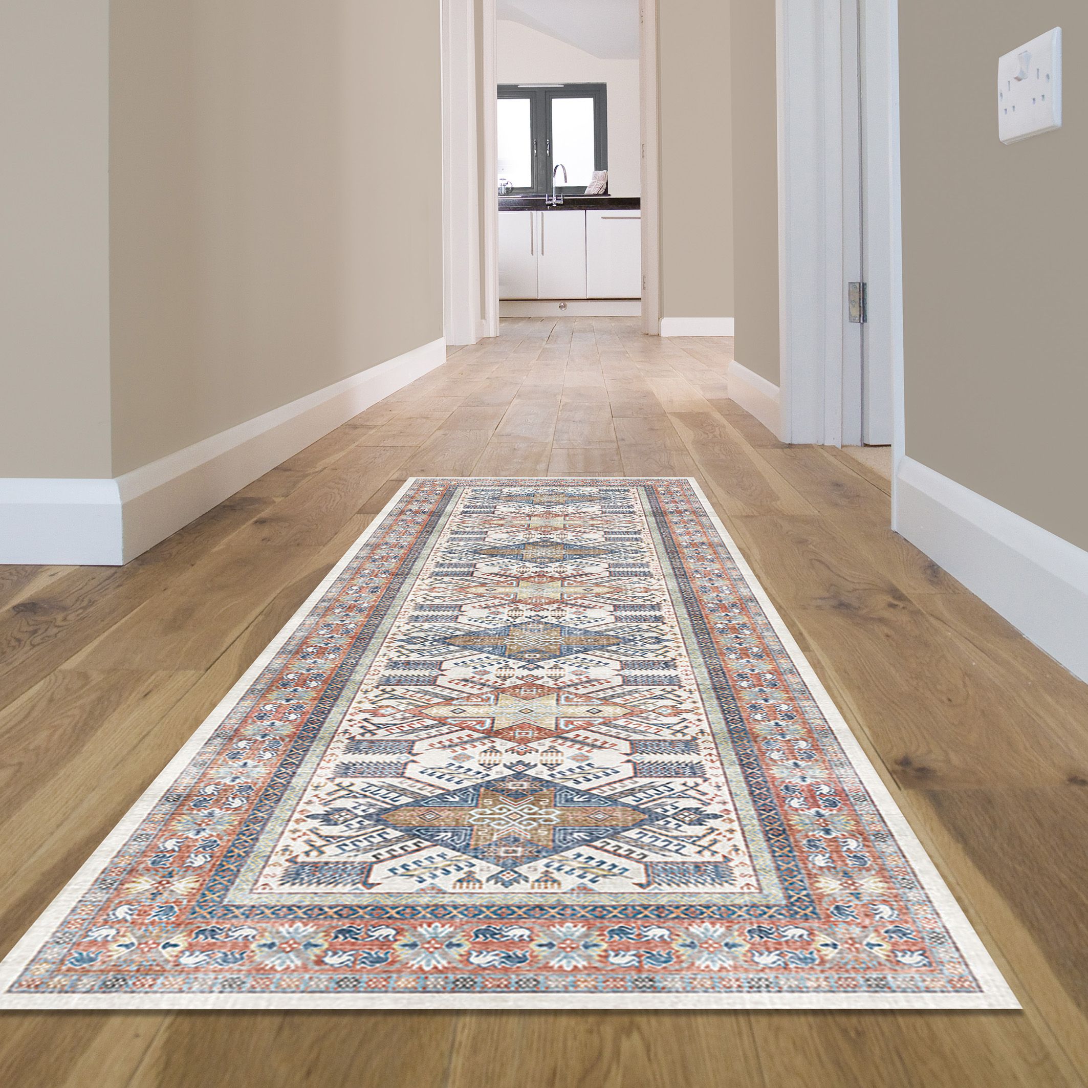 Sara Multi Traditional Rug 180cmx60cm