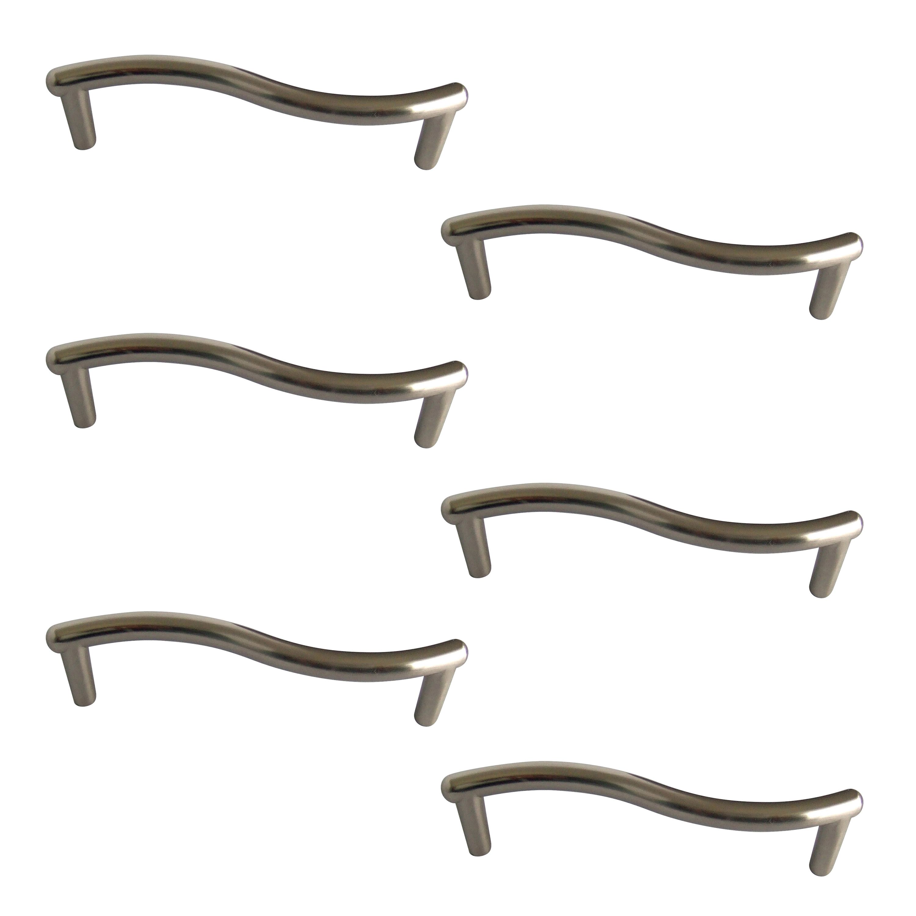 Satin Nickel effect Cabinet Pull handle