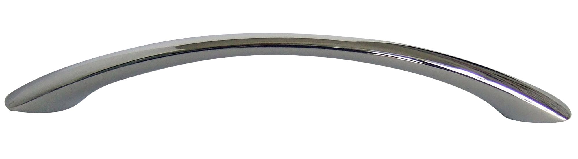 Satin Nickel effect Furniture Handle (L)96mm