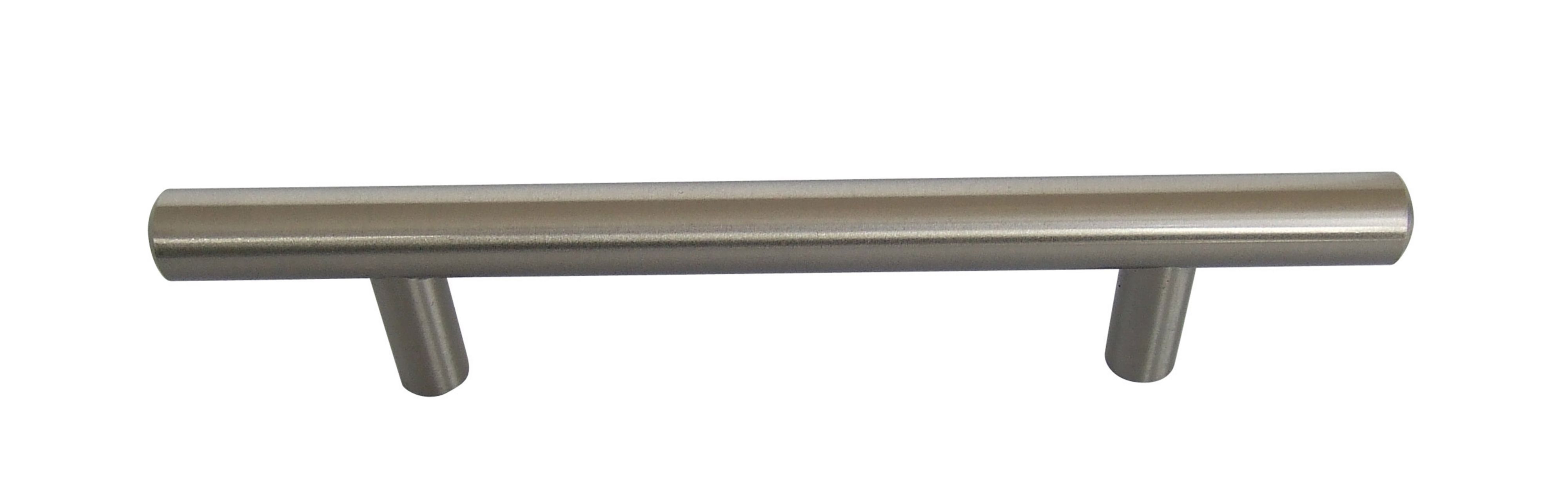 Satin Nickel effect Kitchen Cabinet Handle (L)220mm