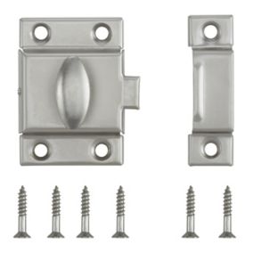 Satin Nickel-plated Carbon steel Cabinet catch