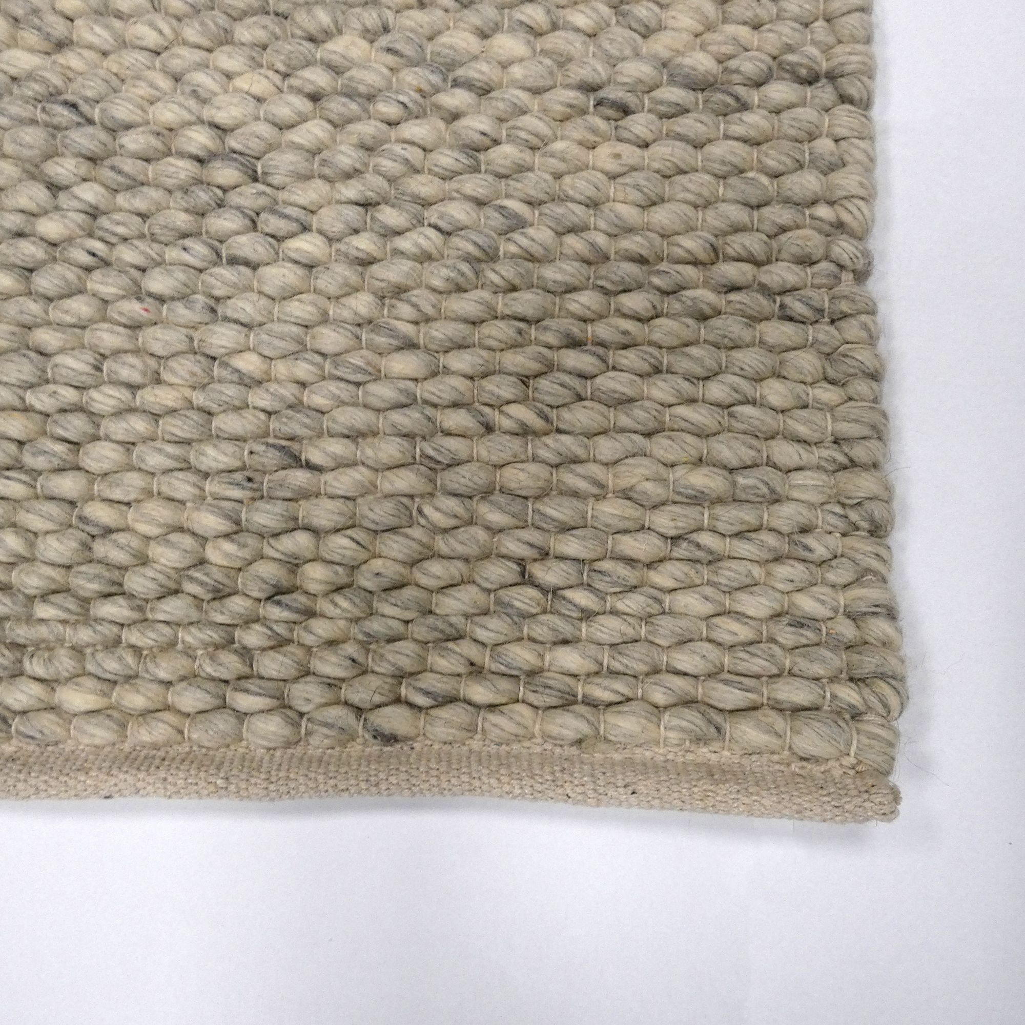 Savannah Grey Knotted Rug 150cmx80cm