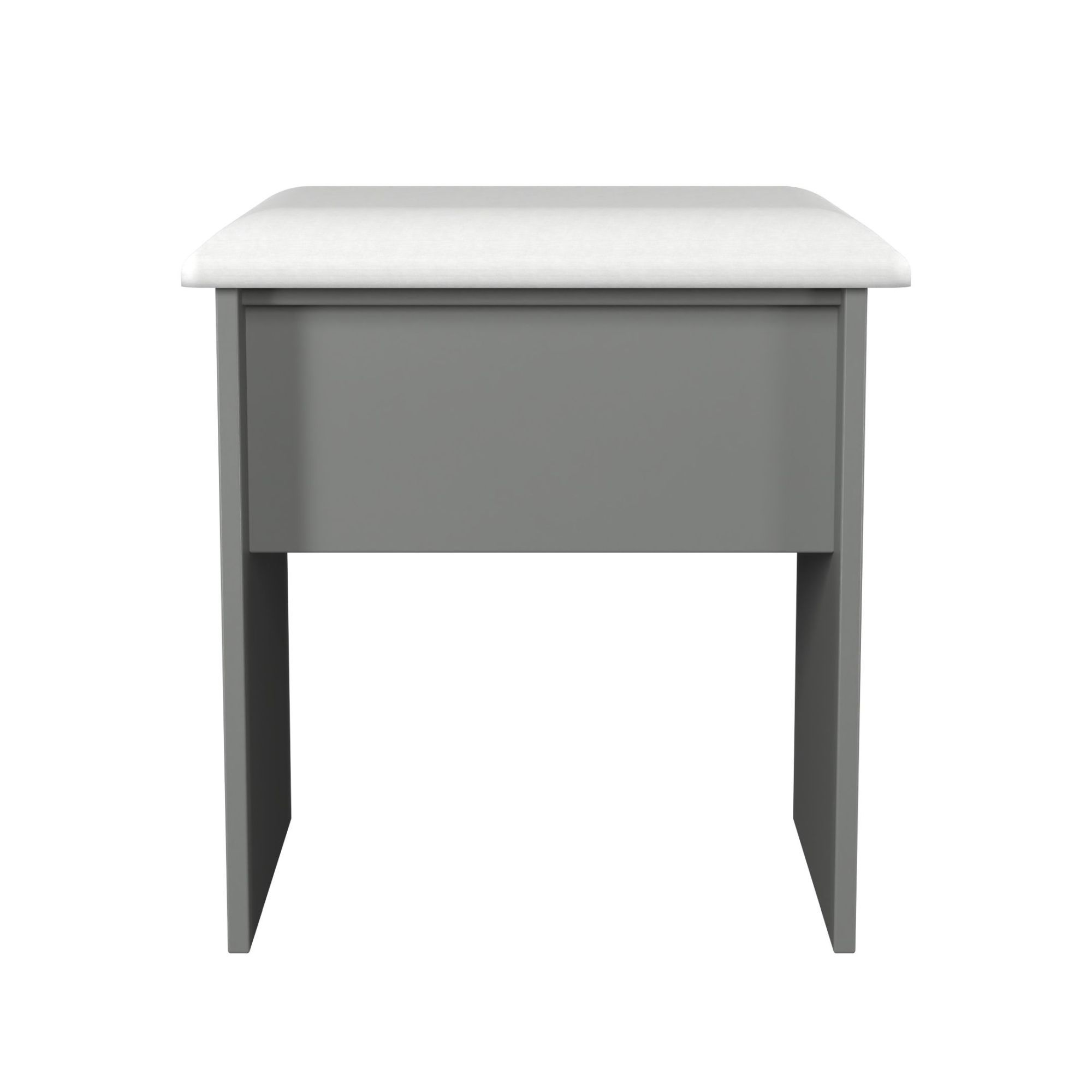 Savona Dusk grey Dressing table stool
