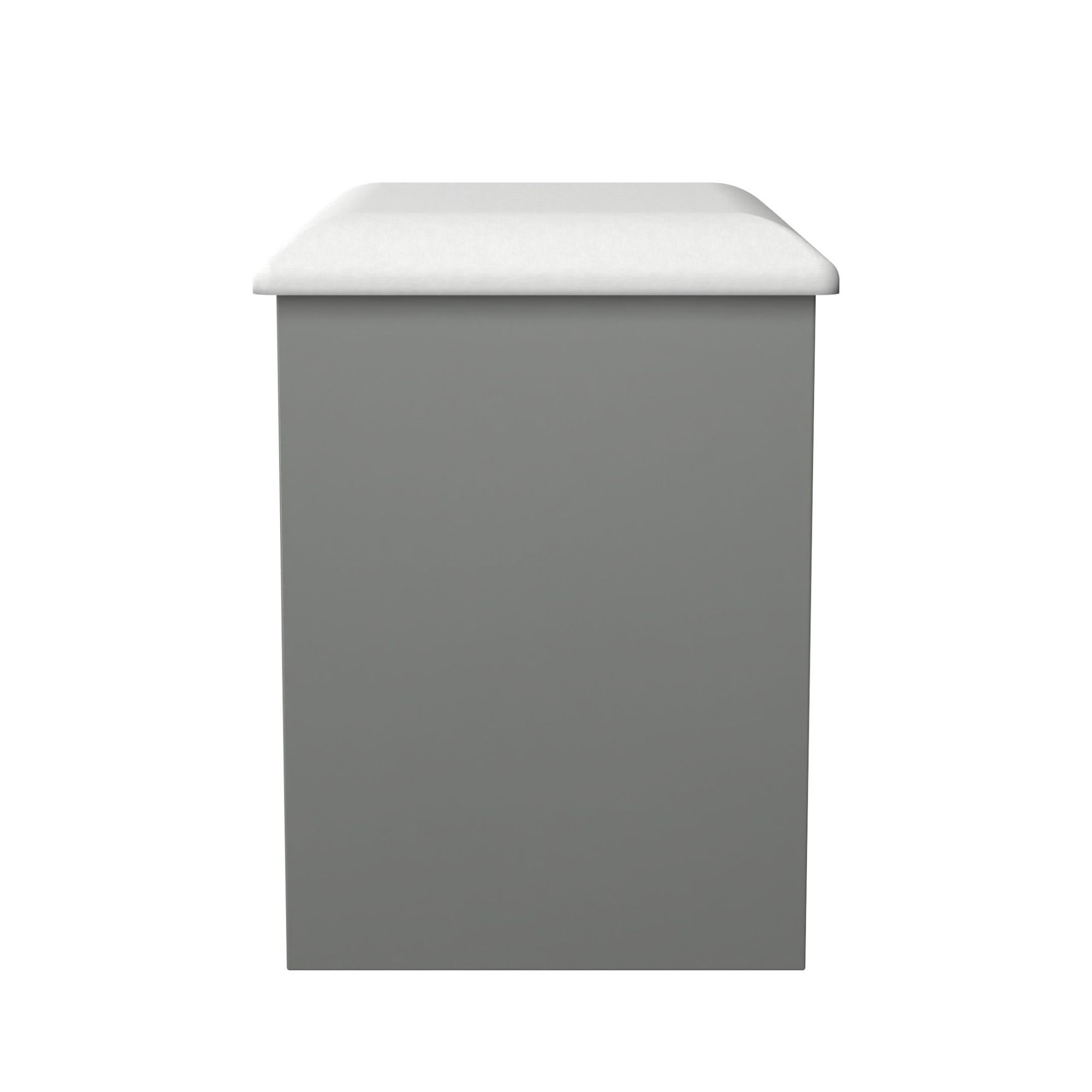 Savona Dusk grey Dressing table stool