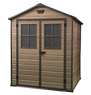 Scala 6x8 Apex Tongue & groove Plastic Shed