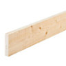 Scandinavian spruce Stick timber (L)2.4m (W)100mm (T)22mm 242288, Pack of 5