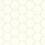 SCE Lutece Geometric Grey & white Hexagons Textured Wallpaper