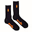 Scruffs Black Socks Size 10-13, 3 Pairs