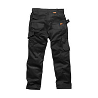 Scruffs Flex Black Men's Multi-pocket trousers, W30" L32"