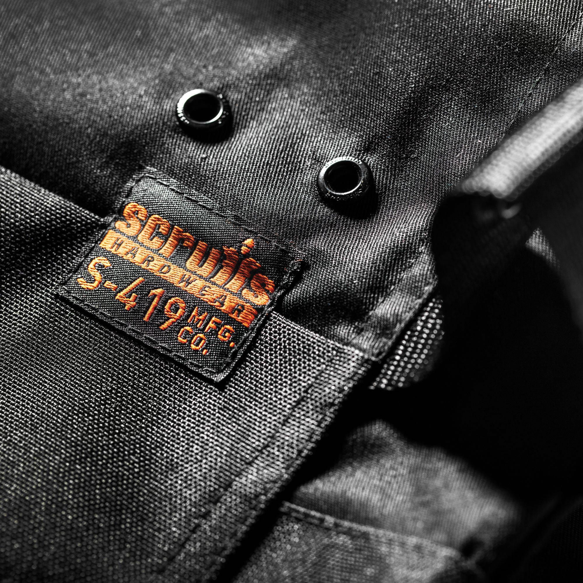 Scruffs Flex Black Men's Multi-pocket trousers, W32" L32"