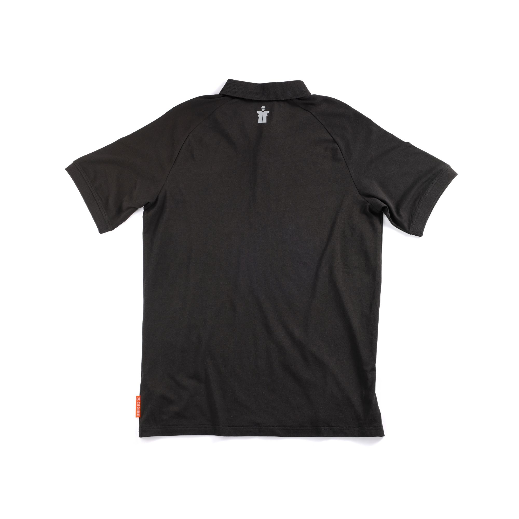 Scruffs Tech Black & graphite Men's Polo shirt Medium