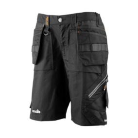 Scruffs Tradeflex Black Shorts, Size 10