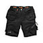 Scruffs Tradeflex Black Shorts, Size 12