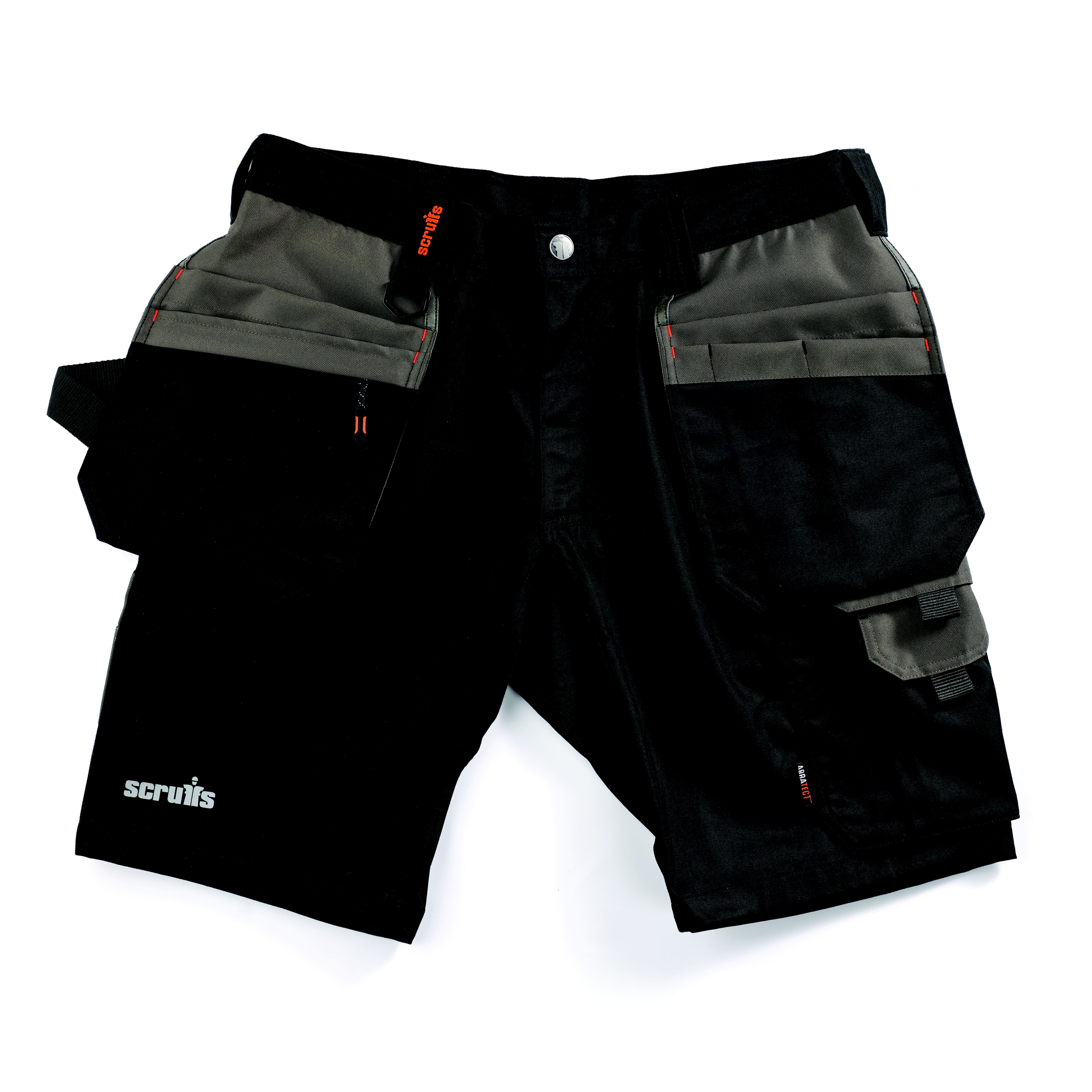 Scruffs Worker plus Black Men's Shorts W38"