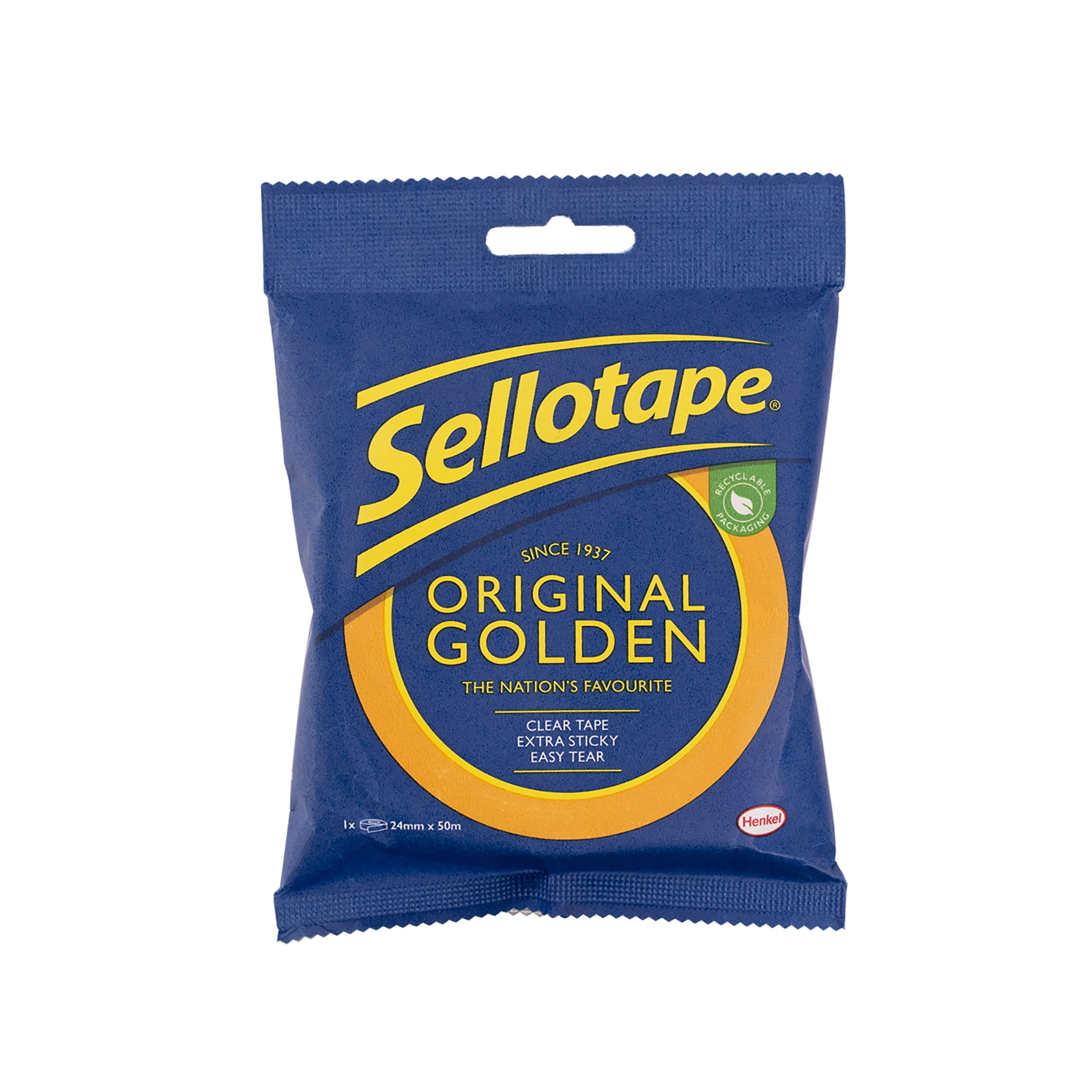 Sellotape Transparent Office Tape (L)50m (W)24mm