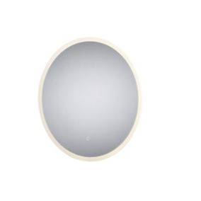 Sensio Como Round Wall-mounted Bathroom Illuminated Colour-changing mirror (H)60cm (W)60cm