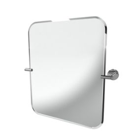 Sensio Opal Rectangular Non illuminated Frameless Bathroom mirror (H)600mm (W)500mm