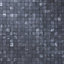 Shaded slate Anthracite Porcelain Mosaic tile sheet, (L)300mm (W)300mm