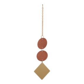 Shadow play Copper effect Geometry Metal Hanging decoration