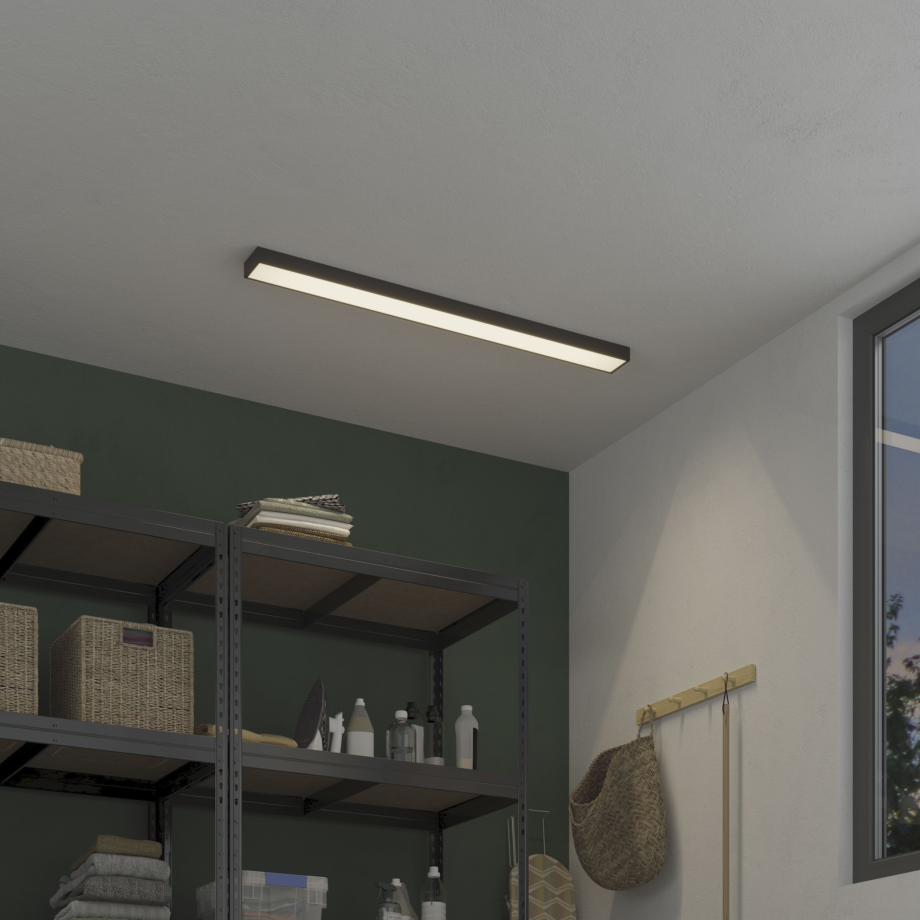Shipton Neutral white Integrated LED Batten 36W 3600lm (L)1.2m