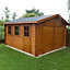 Shire 13x15 Bradenham Wooden Garage - Assembly service included