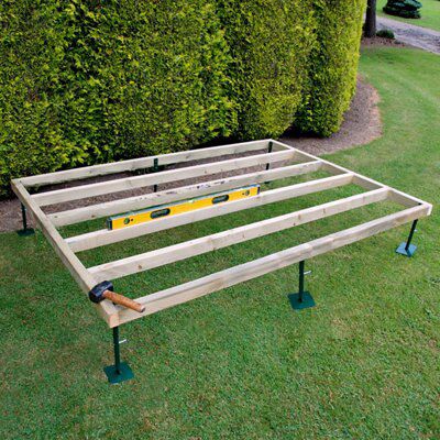 Shire 2X1.5 Timber Shed base (L) 155cm x (W) 205cm