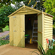 Shire 4x6 Apex Overlap Shed