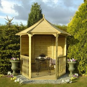 Shire Arbour, (H)2600mm (W)2160mm (D)1870mm - Assembly required
