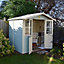 Shire Haddon 7x5 ft Apex Shiplap Wooden Summer house - Assembly service included
