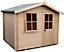 Shire Hartley 8x8 ft & 1 window Apex Wooden Cabin (Base included)