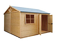 Shire Mammoth 10x10 ft & 1 window Apex Wooden Workshop - Assembly service included