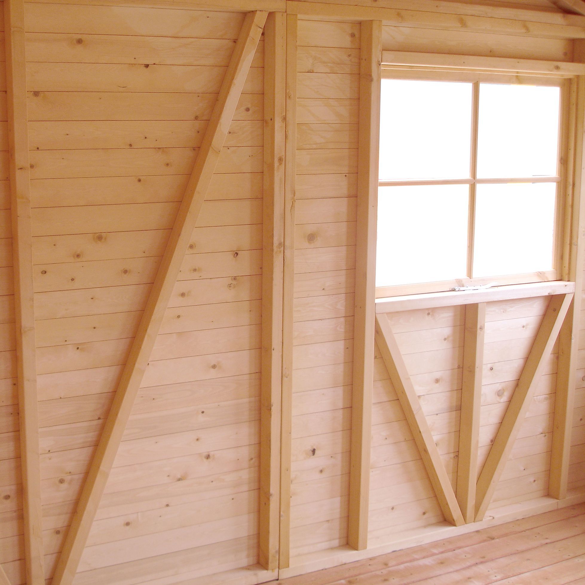 Shire Mammoth 10x10 ft & 1 window Apex Wooden Workshop