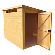 Shire Security Cabin 10x6 Pent Shiplap Wooden Shed