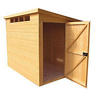 Shire Security Cabin 10x8 Pent Shiplap Wooden Shed
