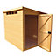 Shire Security Cabin 8x6 ft Pent Wooden Shed with floor & 3 windows