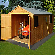 Shire Warwick 12x6 Apex Shiplap Wooden Shed - Assembly service included