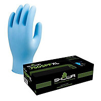 Showa Nitrile Gloves, X Large
