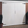 Side hung Garage door pair, (H)1981mm (W)2134mm