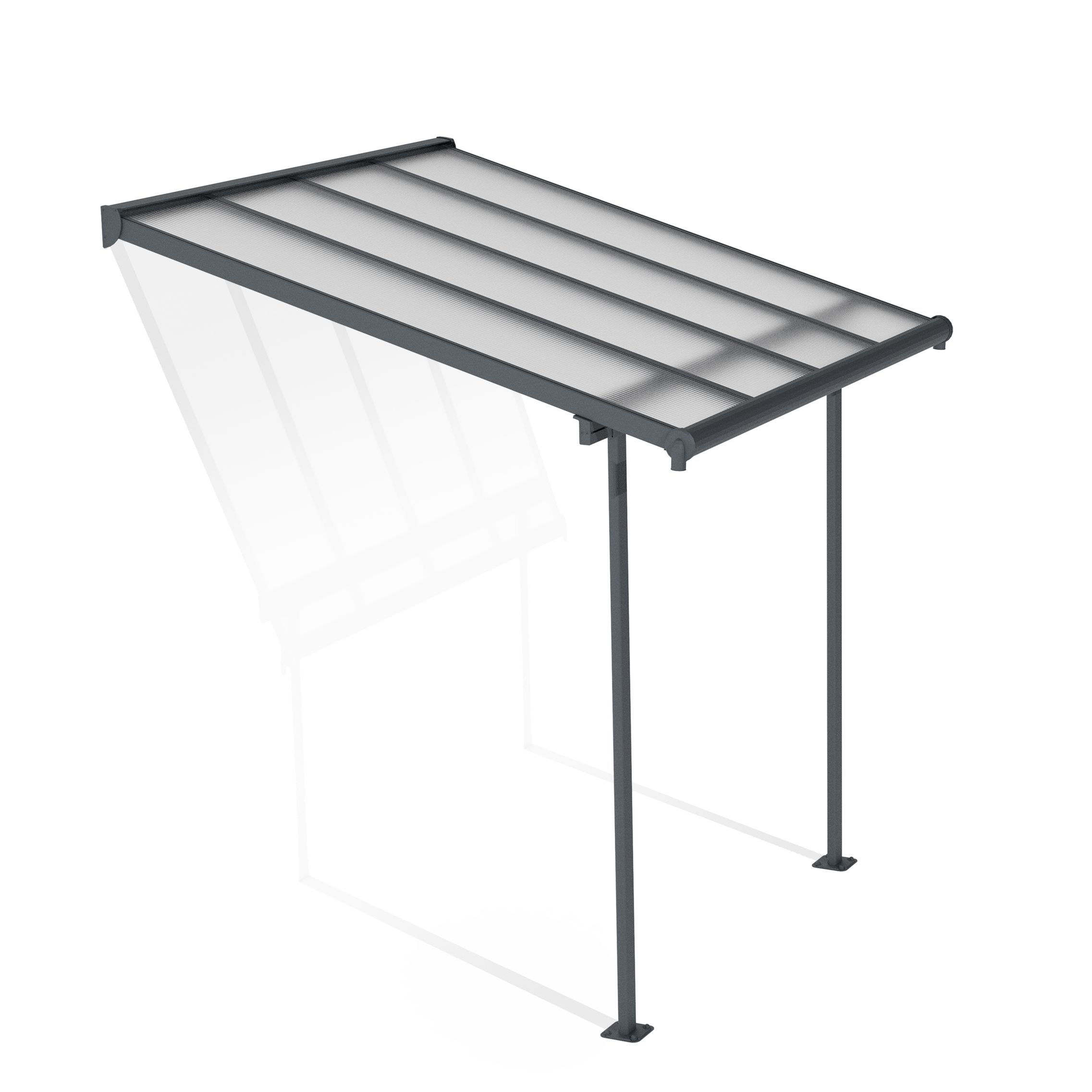Sierra Grey Patio cover (H)3000mm (W)2280mm